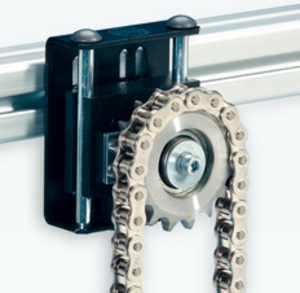 Spann-Boy® TS with sprocket - Chain tensioners for roller chains - Murtfeldt GmbH Kunststoffe