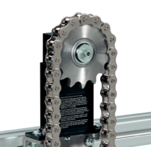 Spann-Box® size 1 with sprocket type-K-L - Chain tensioners for roller chains - Murtfeldt GmbH Kunststoffe
