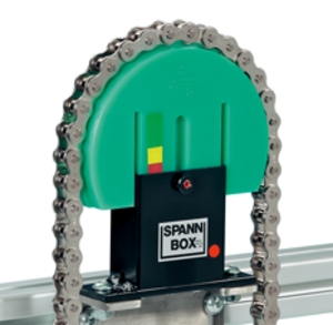 Spann-Box® size 1 with 180° return profile - Chain tensioners for roller chains - Murtfeldt GmbH Kunststoffe